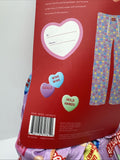 Sweethearts Large Valentine's Day Lounge Pants New Conversation Heart Candy Soft