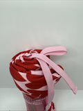 Red Pink Xoxo S/M Stretchy Lounge Pants Heart Soft Valentine's Day Drawstring