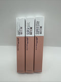 (3) Maybelline 05 Loyalist Super Stay Matte Ink Liquid Lipstick Light Nude Pink