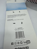 (2) Conair 14493z Pro Styling Hair Pick Lift Combs Volume 3 Size Pack Black Pink