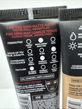 (2) L'Oreal Infallible 108 Caramel Beige  Pro-Matte Foundation Matte 24hr