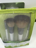 ECOTOOLS On-The-Go Style Kit Travel Bag 4 Makeup Brushes Eye Face COMBINESHIP