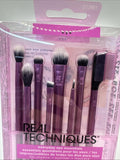 Real Techniques 1991 Everyday Eye Essentials 8 Brush Set Purple RT 307 332 310