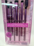 Real Techniques 1991 Everyday Eye Essentials 8 Brush Set Purple RT 307 332 310