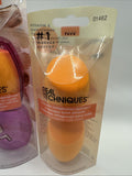 (3) Real Techniques Miracle Complexion Beauty Sponge Makeup Blender Travel Case