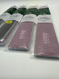 (4) Kiss Acrylic Nail File #100/600 80 Green Tea Infused 6 Pcs Nail Filers