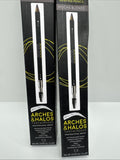 (2) Mocha Blonde Precision Shaping Wood Pencil Arches & Halos Eyebrow Brow Line