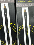 (2) Mocha Blonde Precision Shaping Wood Pencil Arches & Halos Eyebrow Brow Line