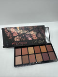 LA Girl 12 Pan Eyeshadow Palette Get Feverish Fall Mauve Pink Bronze Brown Nude
