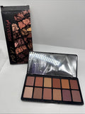 LA Girl 12 Pan Eyeshadow Palette Get Feverish Fall Mauve Pink Bronze Brown Nude