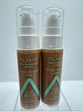 (2) Almay 900 Cappuccino Clear Complexion Blemish Foundation Makeup COMBINESHIP