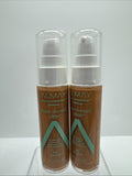 (2) Almay 810 Almond Clear Complexion Blemish Foundation Makeup COMBINESHIP