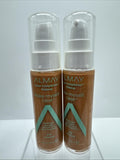 (2) Almay 810 Almond Clear Complexion Blemish Foundation Makeup COMBINESHIP