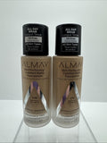 (2) Almay 170 Neutral Sun Beige Perfecting Comfort Matte Foundation COMBINESHIP