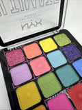 NYX EyeShadow Face Color Palette Ultimate I Know That's Bright COMBINESHIP
