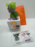 ROCKY Ty Paw Patrol Mini Boo  Handpainted Collectible New SealED COMBINESHIP