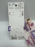 (2) Scunci Pink Purple Metal Hair Claw Clips Jaw Small Medium 4pc COMBINESHIP