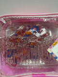 Pink Packed Party Hair Party 4 PC Accessory Set Confetti Bag Comb Jaw Claw Clip