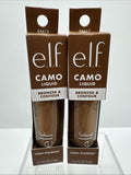 (2) e.l.f. 5 Medium 84613 Camo Liquid Bronzer & Contour Highlight COMBINESHIP