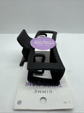 (2) Gimme XL Thick Hair Jaw Claw Clips Tight Hold Long Hair Black Jumbo Grip