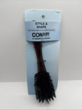 Conair Style & Shape Nylon-Tufted Bristles Hair Brush Smooth Blowout COMBINESHIP