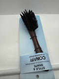 Conair Style & Shape Nylon-Tufted Bristles Hair Brush Smooth Blowout COMBINESHIP