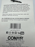 Conair Style & Shape Nylon-Tufted Bristles Hair Brush Smooth Blowout COMBINESHIP