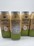 (4) Maty's Organic Mucus Cough Syrup Honey Ginger Cinnamon Apple COMBINESHIP