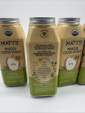 (4) Maty's Organic Mucus Cough Syrup Honey Ginger Cinnamon Apple COMBINESHIP