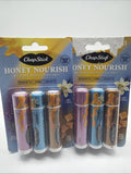 (2) Chapstick Lip Balm Honey Nourish Lavender Vanilla Brown Sugar COMBINESHIP