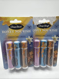 (2) Chapstick Lip Balm Honey Nourish Lavender Vanilla Brown Sugar COMBINESHIP