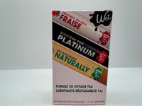 Wet Platinum Lube Silicone based Personal Lubricant Platinum Strawberry 3oz