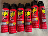 (6) Raid Ant Roach Killer Outdoor Fresh 17.5 oz Attack Control Prevent Bugs