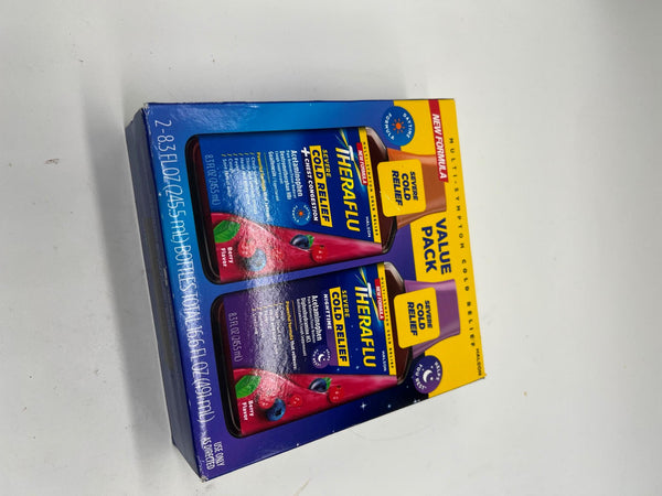 Thera flu ExpressMax Severe Cold & Cough Day/Night Relief Liquid