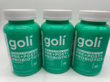 (3)  Goli Nutrition 3-in-1 Pre + Post + Probiotics, 60 Gummies Each 1024