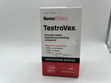 Novex Biotech TestroVax Dietary Supplement 60 Tablets Testosterone Booster 11/25