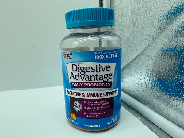 Digestive Advantage Probiotic Gummies  Women Men Daily Digestive Health 80 ct