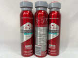 (3) Old Spice Sweat Defense Pure Sport Plus Dry Spray Anti-Perspirant 3.8 Oz New