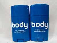 (2) Body Glide Original Anti Chafe Balm Chafing Stick Prevent Arm Chest