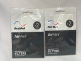 (2) ResMed X2 AirMini 38818 Replacement Part Filters total 4 COMBINE SHIP