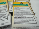 (5) Burt's Bees NEW Medicated Moisturizing Menthol Lip Balm old formula 10 total
