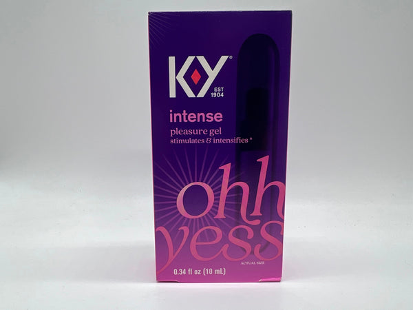Intense Pleasure Gel K-Y .34 Oz Lubricant Female Stimulant COMBINE SHIPPING