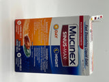 Mucinex Sinus-Max Max Strength Day & Night 24 Liquid Gels Caps 8/25