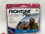 FRONTLINE Plus 3 Doses Flea and Tick Treatment small medium 23-44lbs COMBINESHIP