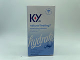 K-Y Natural Feeling Hydrate Moisturizing Water Based Personal Lubricant