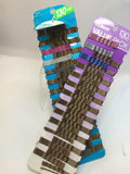 (2) New Conair Value Pack Brown Bobby Pins Secure Hold Styling 130 Count Each