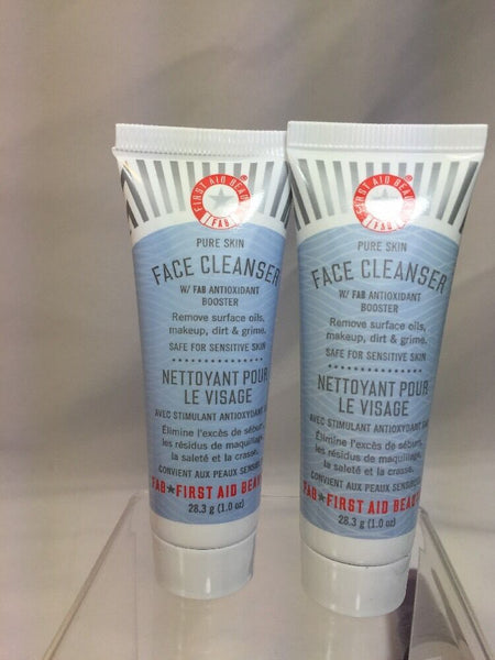 (2) First Aid Beauty Face Cleanser 1oz Travel Sz