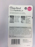 (2) ChapStick Total Hydration Soothing  Vanilla Age Defying Lip Care Oasis .12oz