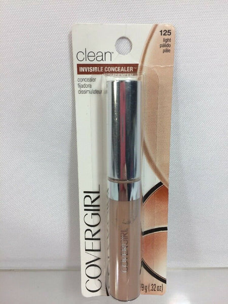 COVERGIRL 125 Light Clean Invisible Lightweight Concealer .32 oz