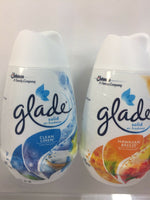 (3) Glade solid Air Freshener Hawaiian Breeze & Clean Linen 6oz